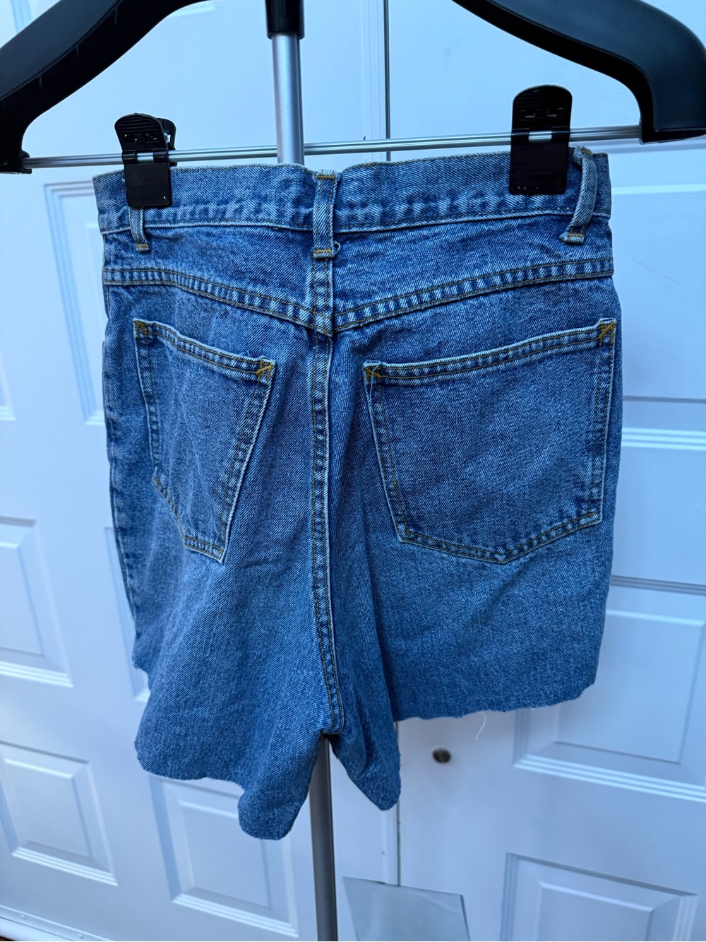 Billabong Mid-Blue High-Rise Denim Shorts - Picture 5 of 8
